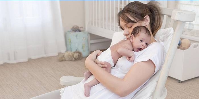 Mama z dzieckiem w wieku poniżej jednego roku