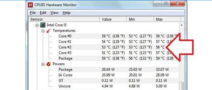 HWMonitor Window