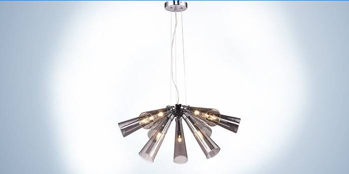 Żyrandol Luce Solara 5064 / 9S Smoke