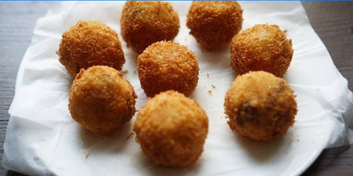 Arancini z zakąską