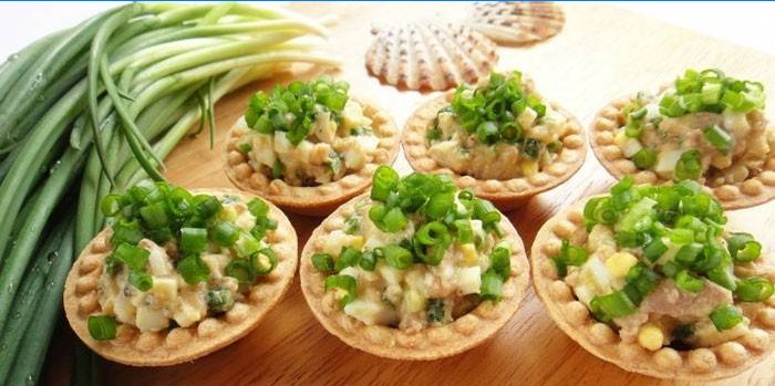 Tartlets Z Sałatką