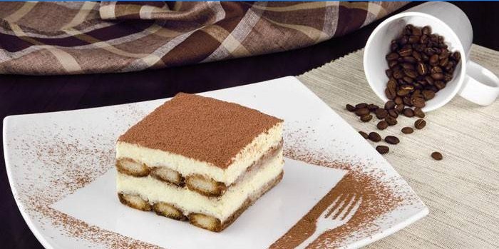 Ciasto Tiramisu z Mascarpone