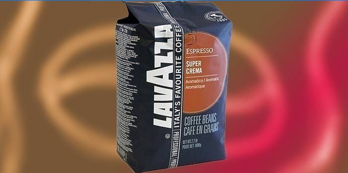 Opakowania do kawy Lavazza Super Crema Bean