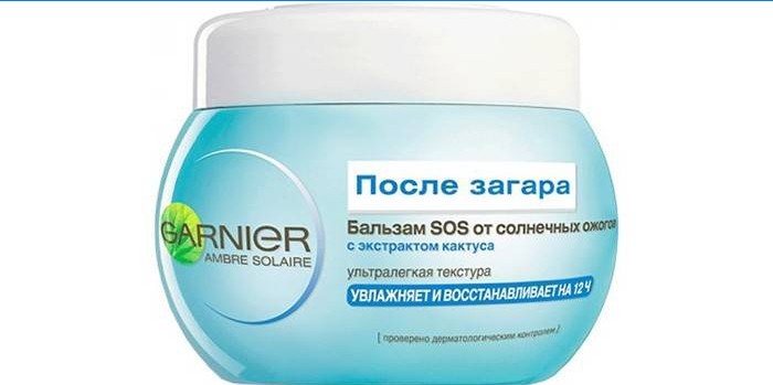 Balsam po opalaniu z ekstraktem z kaktusa Garnier Ambre Solaire