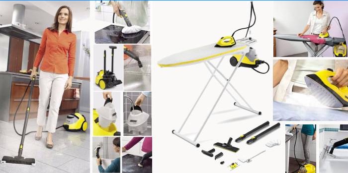 Zestaw do żelazka KARCHER SI 4 EasyFix