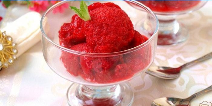 Sorbet truskawkowy