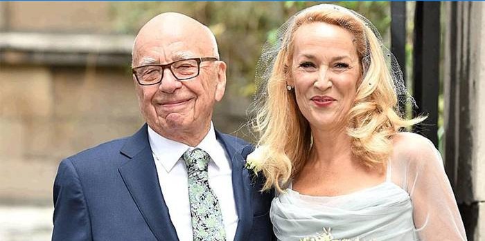 Rupert Murdoch i Jerry Hall