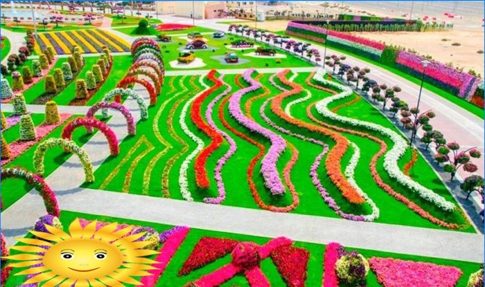 Architektura krajobrazu: Wycieczka fotograficzna do oszałamiającego Miracle Garden w Dubaju