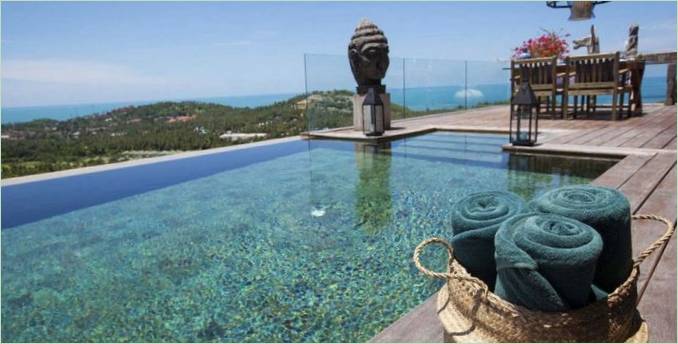 Basen w Villa Belle na Koh Samui