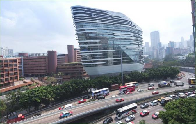 The Jockey Club Innovation Tower w Hongkongu