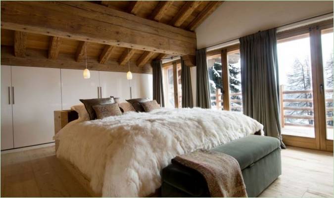 Chalet Dent Blanche w ośrodku narciarskim Valais, Szwajcaria