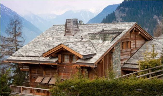 Chalet Dent Blanche w ośrodku narciarskim Valais, Szwajcaria