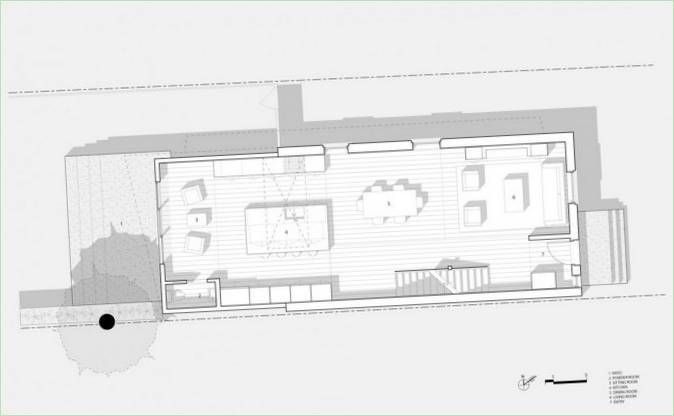 Projekt wnętrz dla Glebe Residence w Ottawie, Kanada