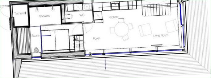 Projekt małego domu modułowego Passion Group Prefab