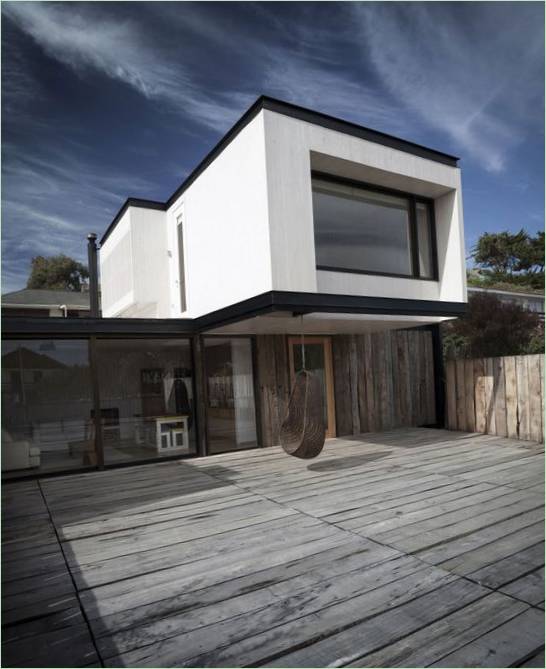 Posiadłość na wybrzeżu - M House autorstwa architekta Pablo Merino, Algarrobo, Chile