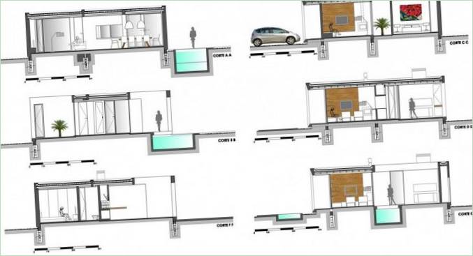 DT Puerto Roldán Cottage autorstwa VismaraCorsi Arquitectos