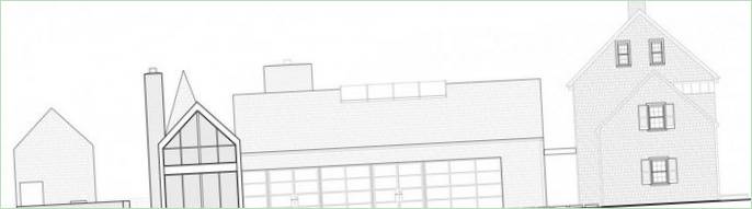 Plan piętra domu w Lewis Township, USA