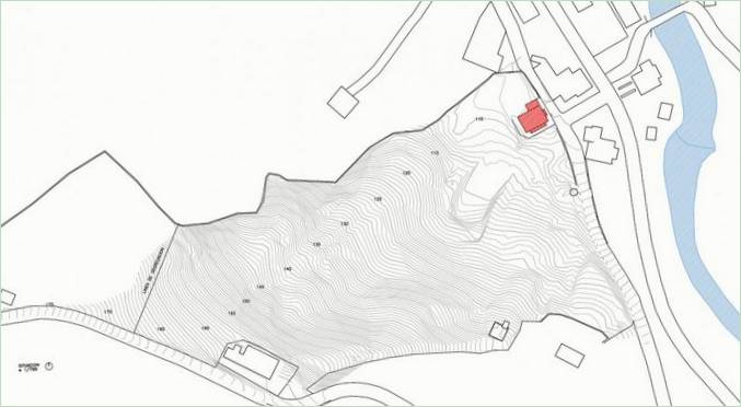 Projekt domu z dwoma pawilonami Casa Zlotykhalcaba w Kantabrii