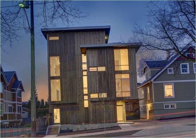 Ballard Aperture houses by First Lamp Architecture, Seattle, Washington, USA