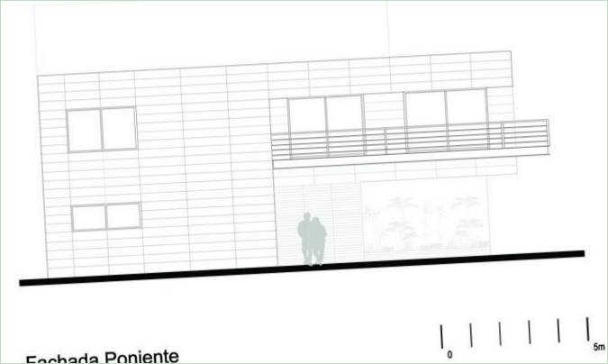 Układ prywatnego Domu Fatimskiego w Mexico City