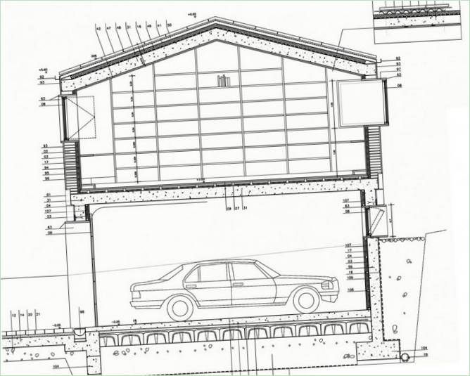 Casa Zlotykhalcaba, projekt domu z dwoma pawilonami w Kantabrii