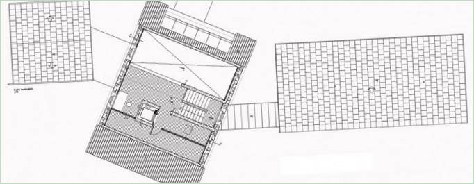 Casa Zlotykhalcaba, projekt domu z dwoma pawilonami w Kantabrii