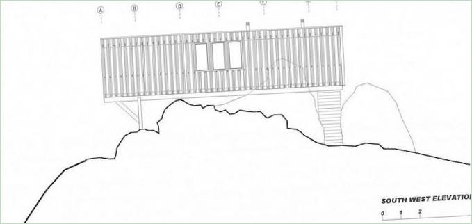 Schemat projektu domu Mirador