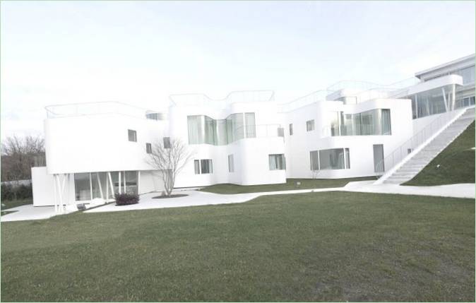 Minimalistyczny projekt Casa V by Dosis, La Coruña, Hiszpania