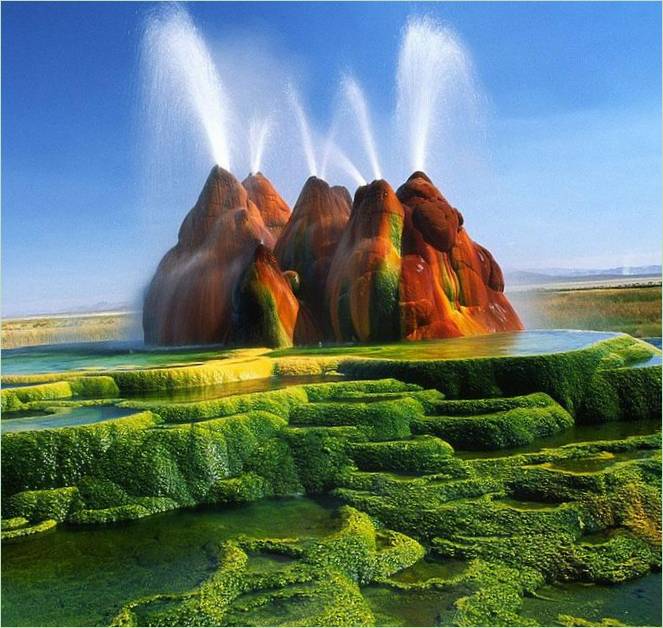 Flying Geyser, USA - zdjęcie 1