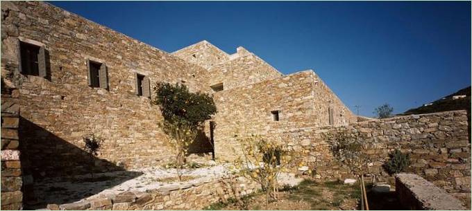 Dom na wyspie Syros