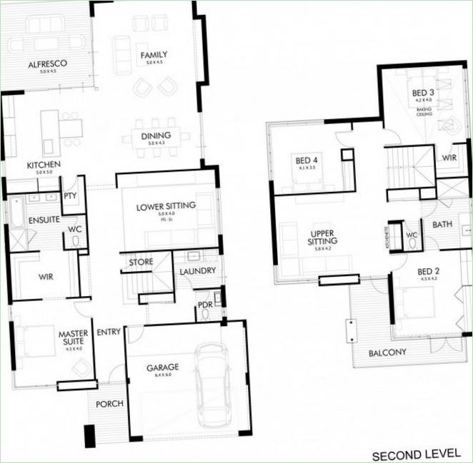 Plan domu wiejskiego The Brindabella w Australii