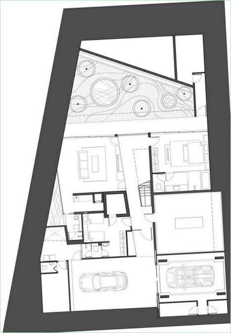 Architektoniczne renderingi Diamond House w Singapurze