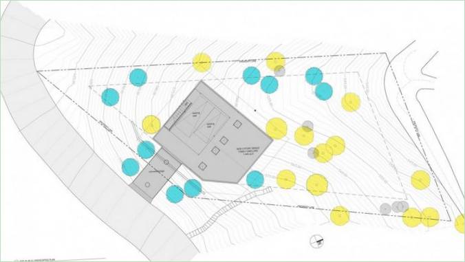 Wyjątkowa rezydencja z parkingiem na dachu przez Anonymous, Los Angeles, USA