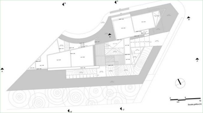 Plan domu prywatnego PL2 w Meridzie