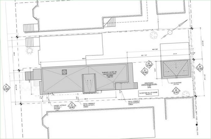 Plan piętra rezydencji Landsowne