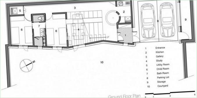 Moon Hoon Cottage Plan Diagram